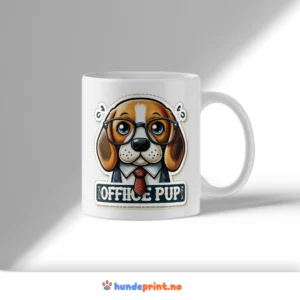 Kaffekrus med premium grafikk - Beagle #1