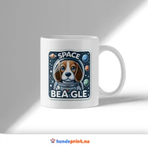 Kaffekrus med premium grafikk - Beagle #8