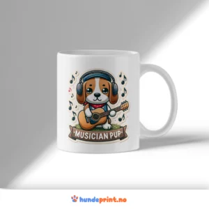 Kaffekrus med premium grafikk - Beagle #20