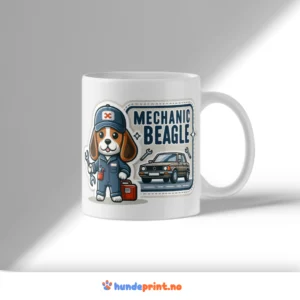 Kaffekrus med premium grafikk - Beagle #22