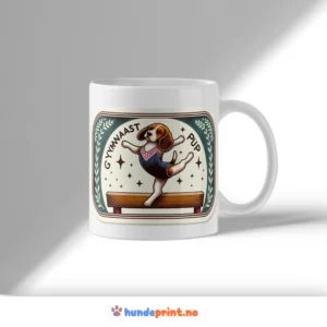 Kaffekrus med premium grafikk - Beagle #25