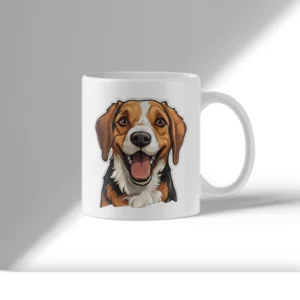 Kaffekrus med bilde - Beagle #7