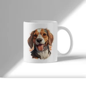 Kaffekrus med bilde - Beagle #10