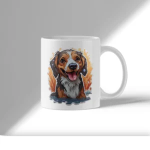 Kaffekrus med bilde - Beagle #20