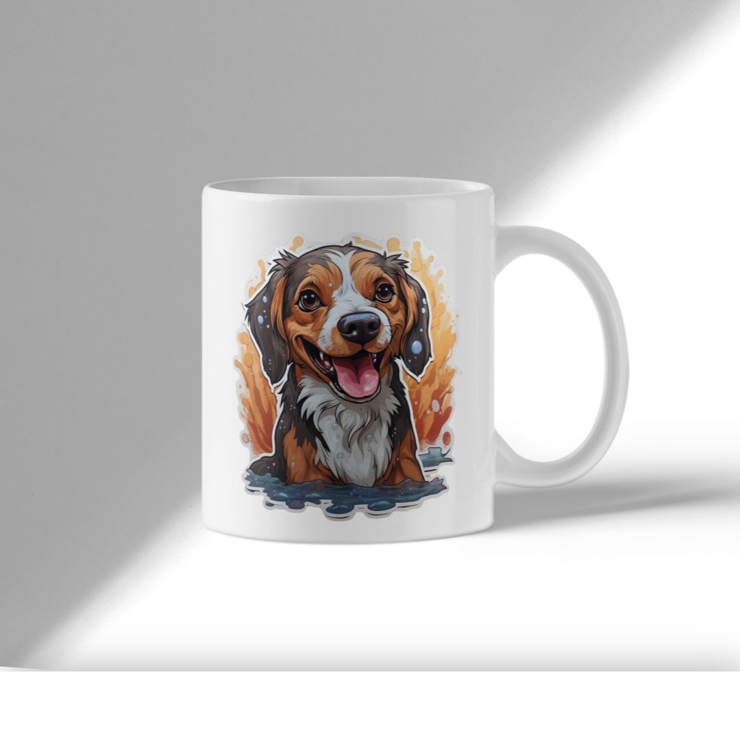 Kaffekrus med bilde - Beagle #20
