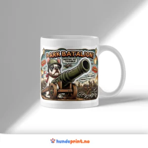 Kaffekrus med premium design - fransk bulldog - 9