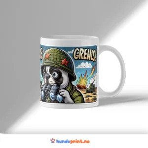 Kaffekrus med premium design - fransk bulldog - 10