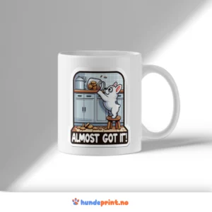 Kaffekrus med premium design - fransk bulldog - 22