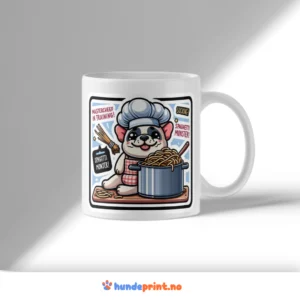 Kaffekrus med premium design - fransk bulldog - 24