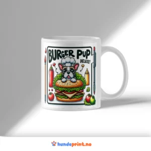 Kaffekrus med premium design - fransk bulldog - 25