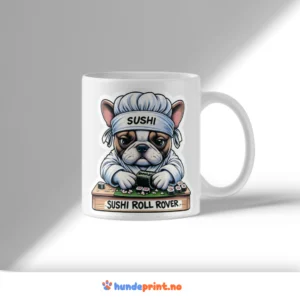 Kaffekrus med premium design - fransk bulldog - 30