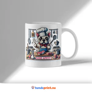 Kaffekrus med premium design - fransk bulldog - 41