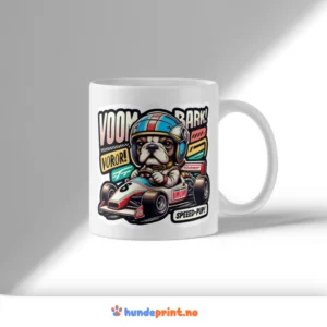 Kaffekrus med premium design - fransk bulldog - 61