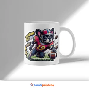 Kaffekrus med premium design - fransk bulldog - 84